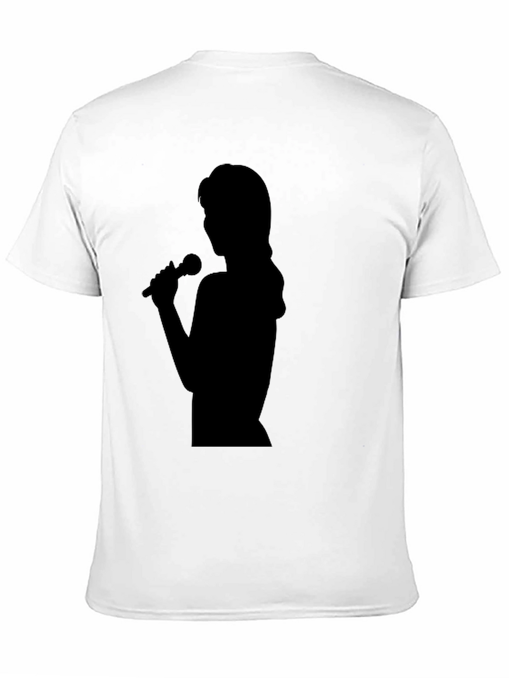 Singer Silhouette Black T-Shirt