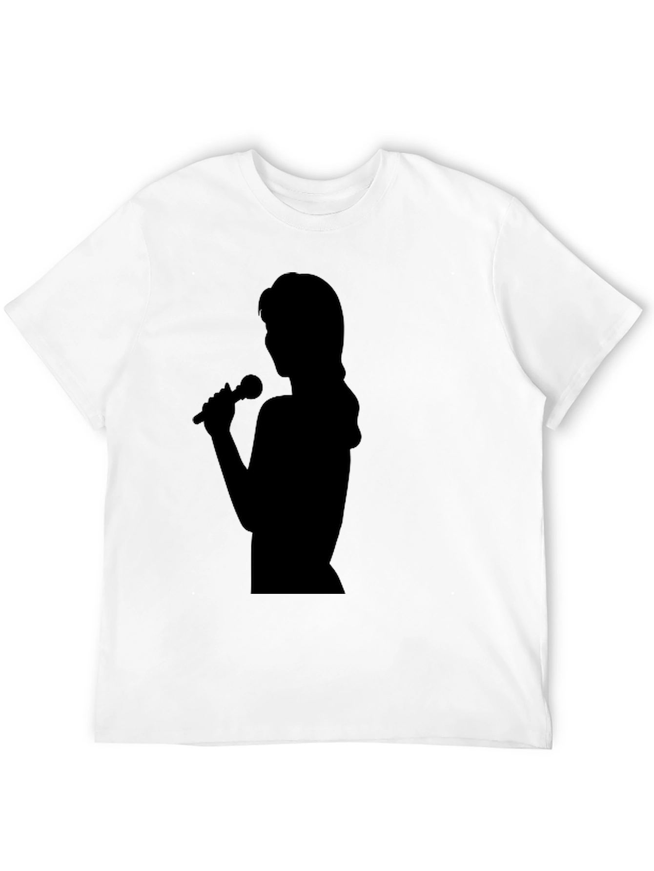 Singer Silhouette Black T-Shirt