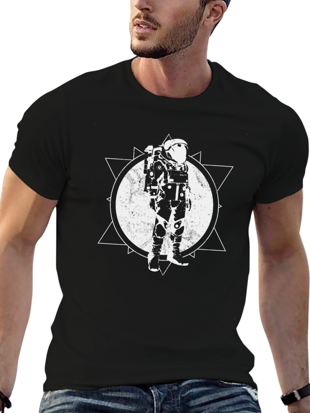 Astronaut Graphic Tee - Space Explorer T-Shirt