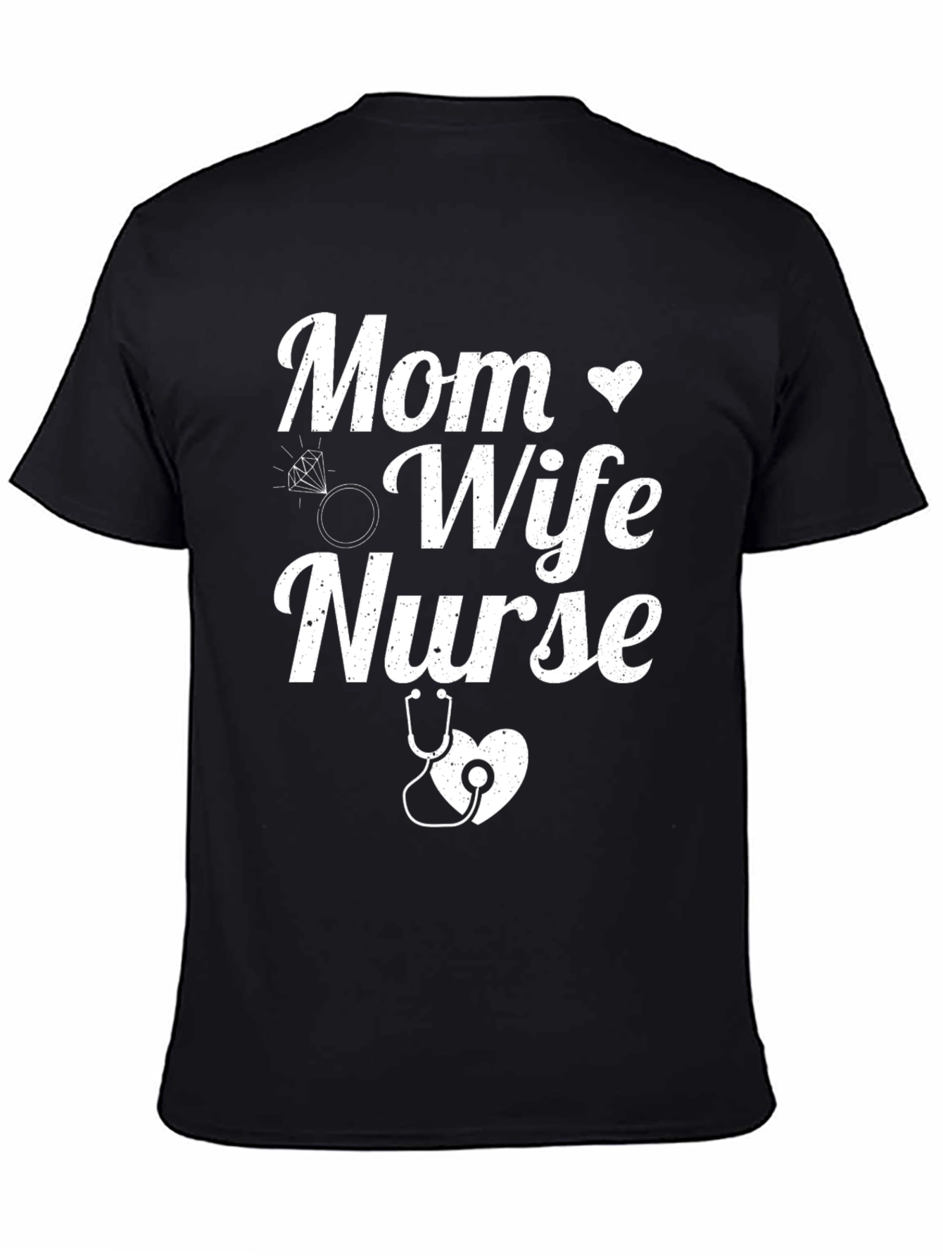 Mom Wife Nurse Graphic Tee - Perfect Gift!