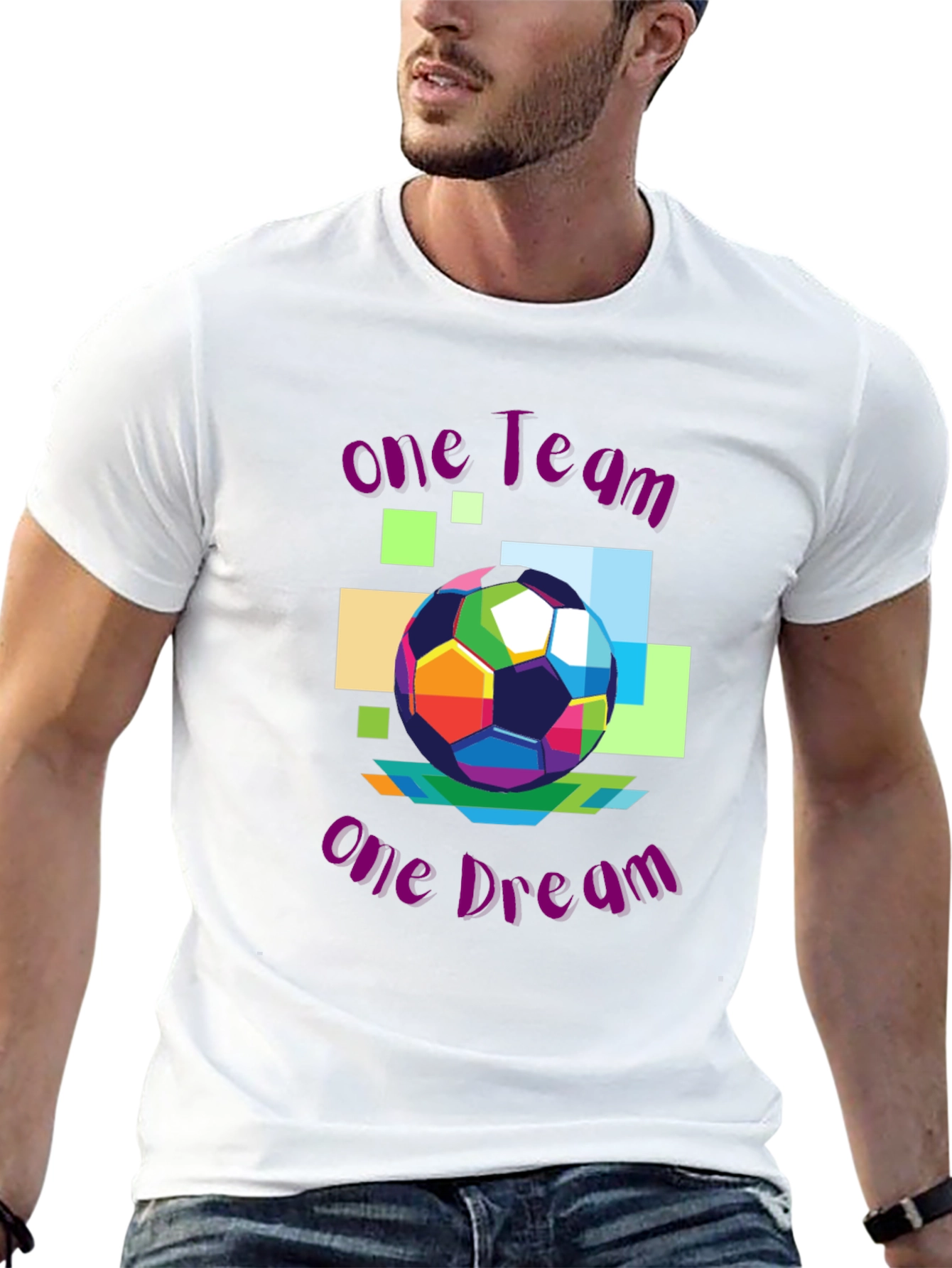 One Team One Dream Graphic T-Shirt