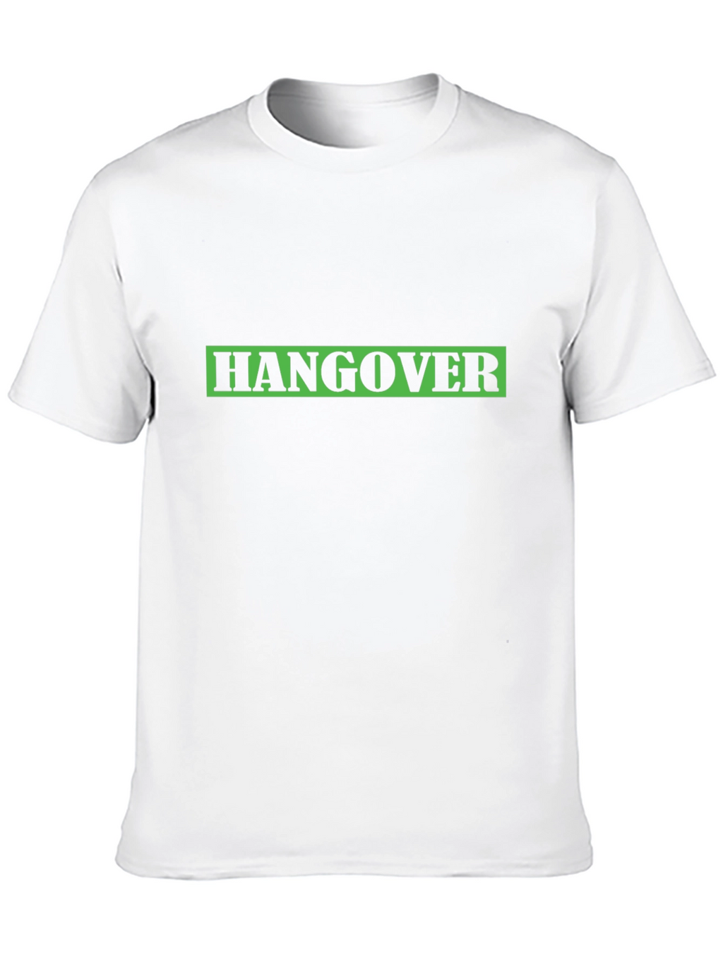 Hangover T-Shirt - Black Crew Neck Tee