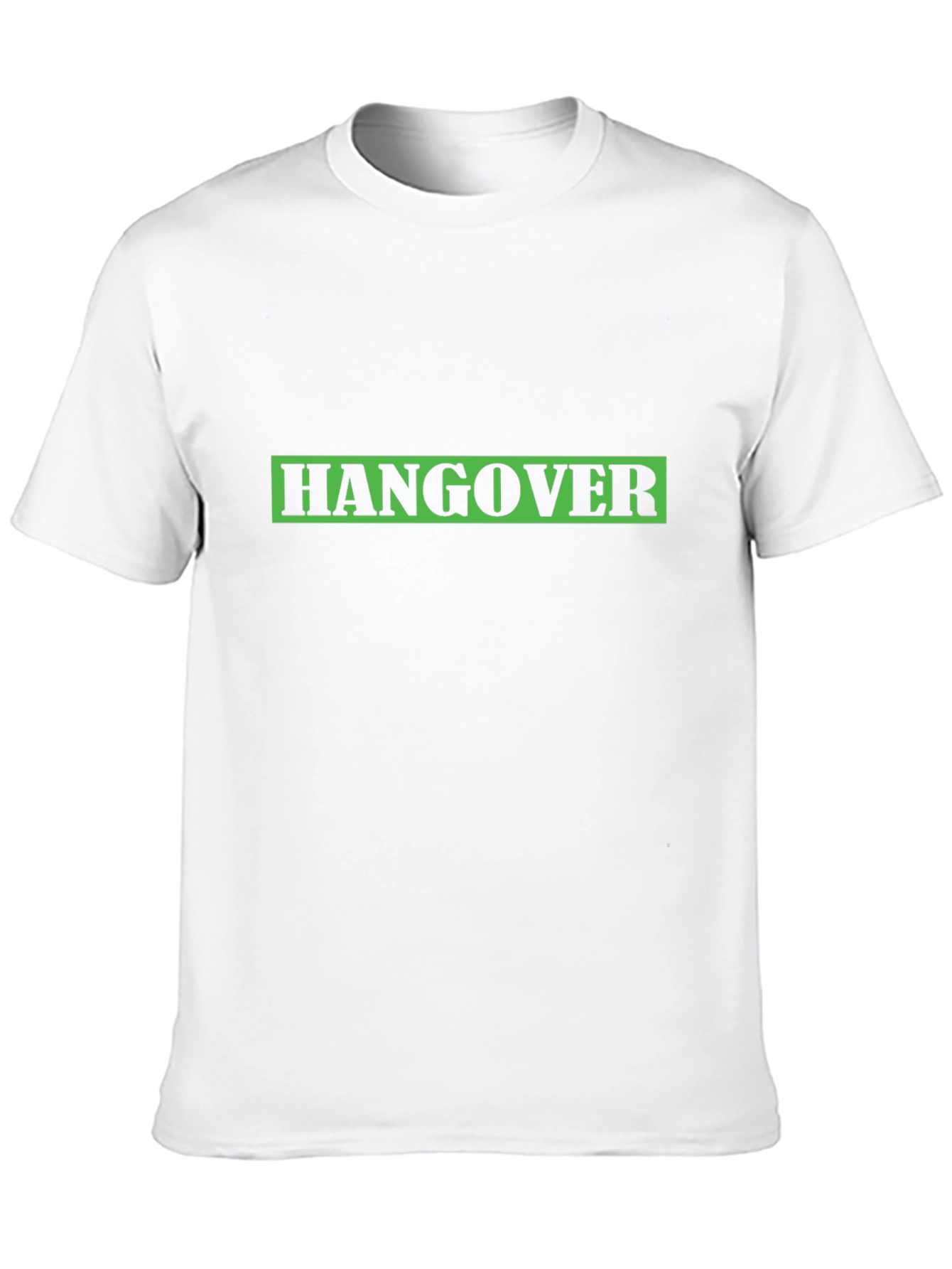 Hangover T-Shirt - Black Crew Neck Tee
