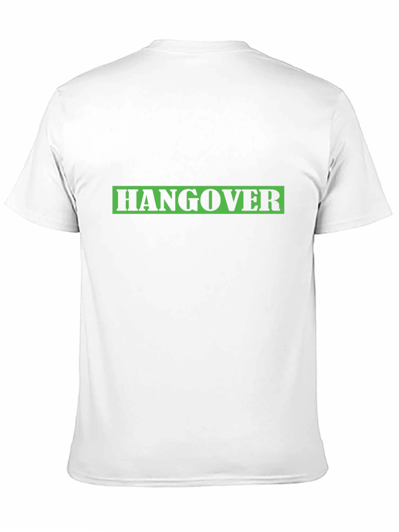 Hangover T-Shirt - Black Crew Neck Tee