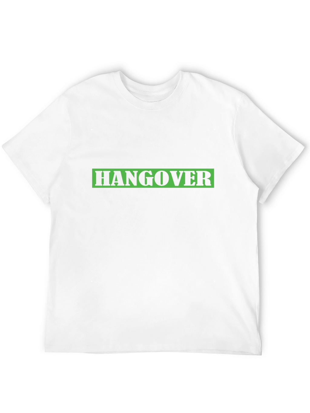 Hangover T-Shirt - Black Crew Neck Tee