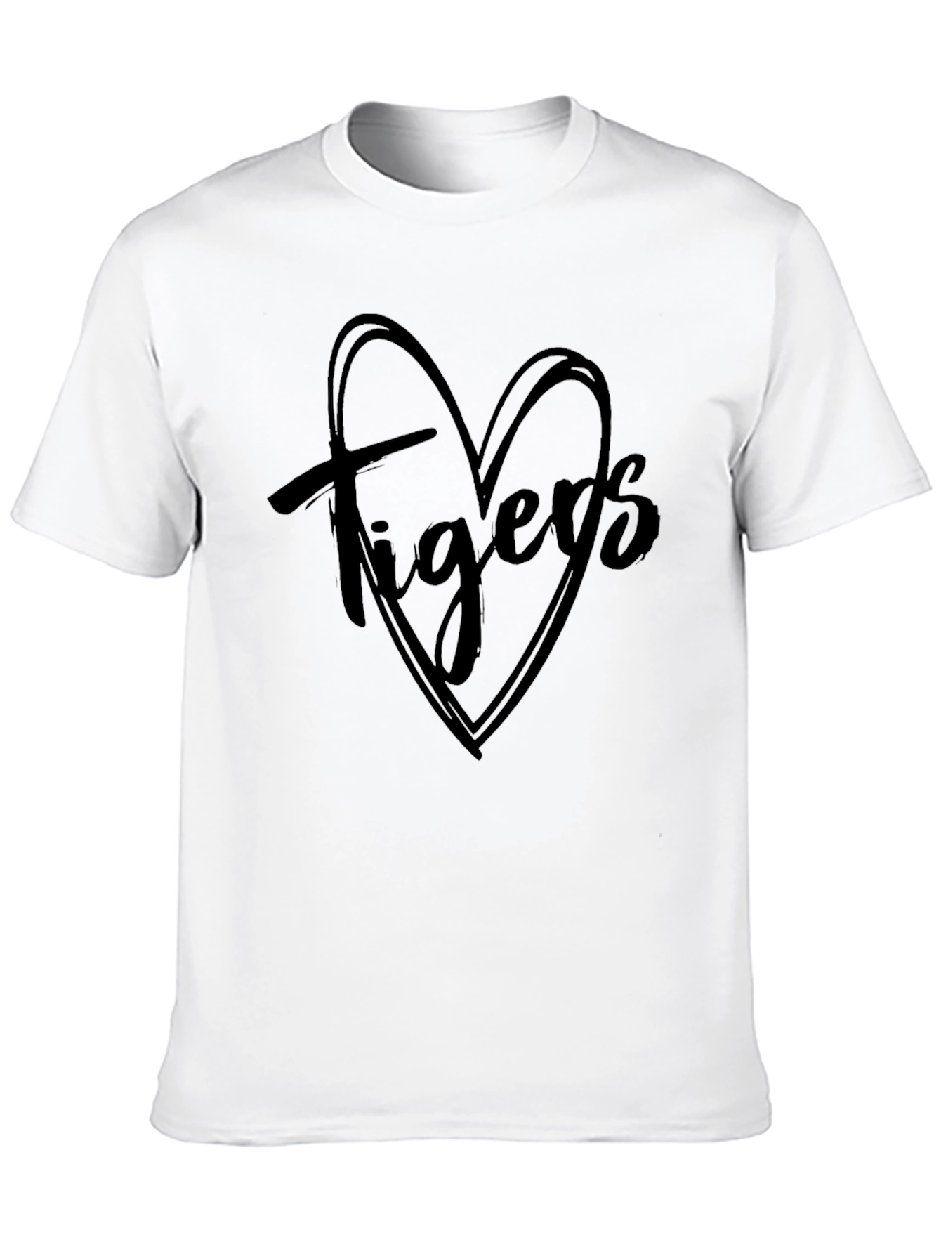 Tigers Heart Graphic Print Tee