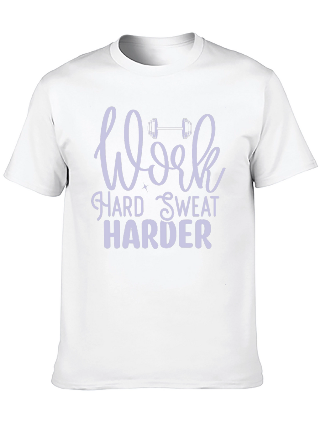 Work Harder Gym Motivation Black T-Shirt