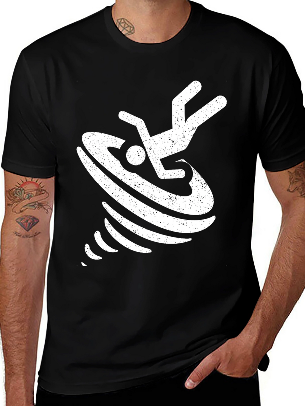 Black Hole Swirl T-Shirt