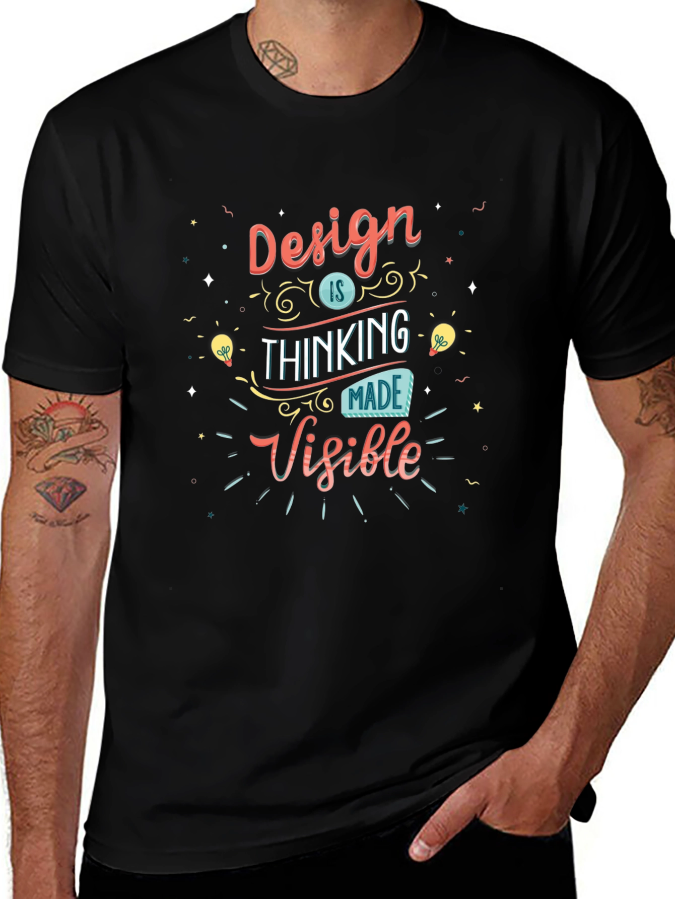 Design is Thinking Made Visible Graphic T-Shirt
