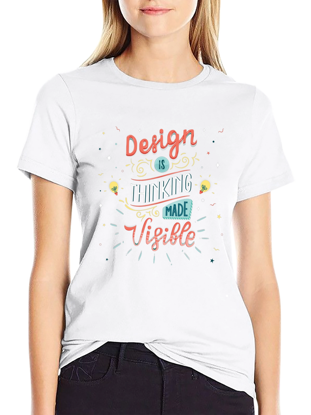 Design is Thinking Made Visible Graphic T-Shirt