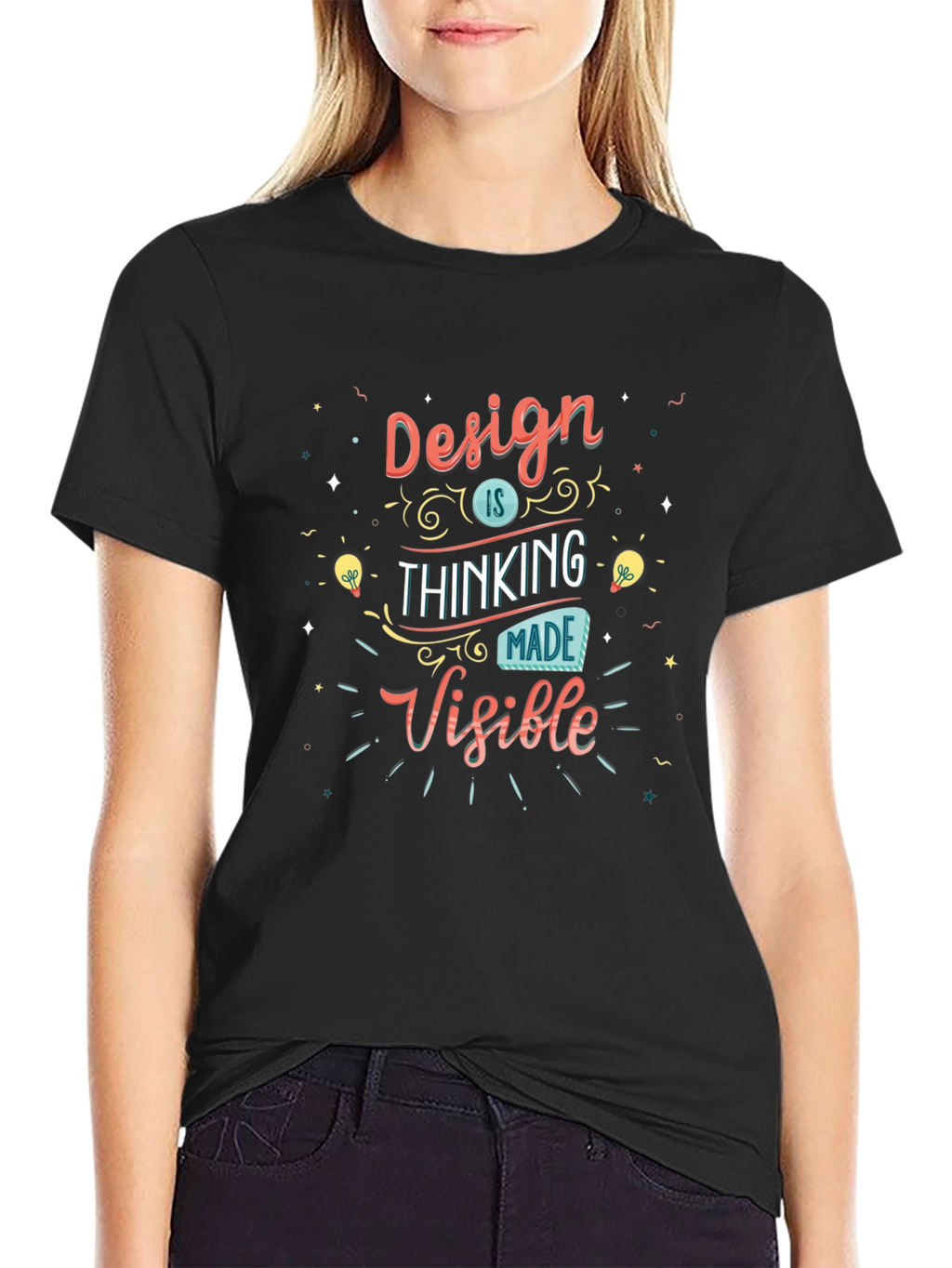 Design is Thinking Made Visible Graphic T-Shirt