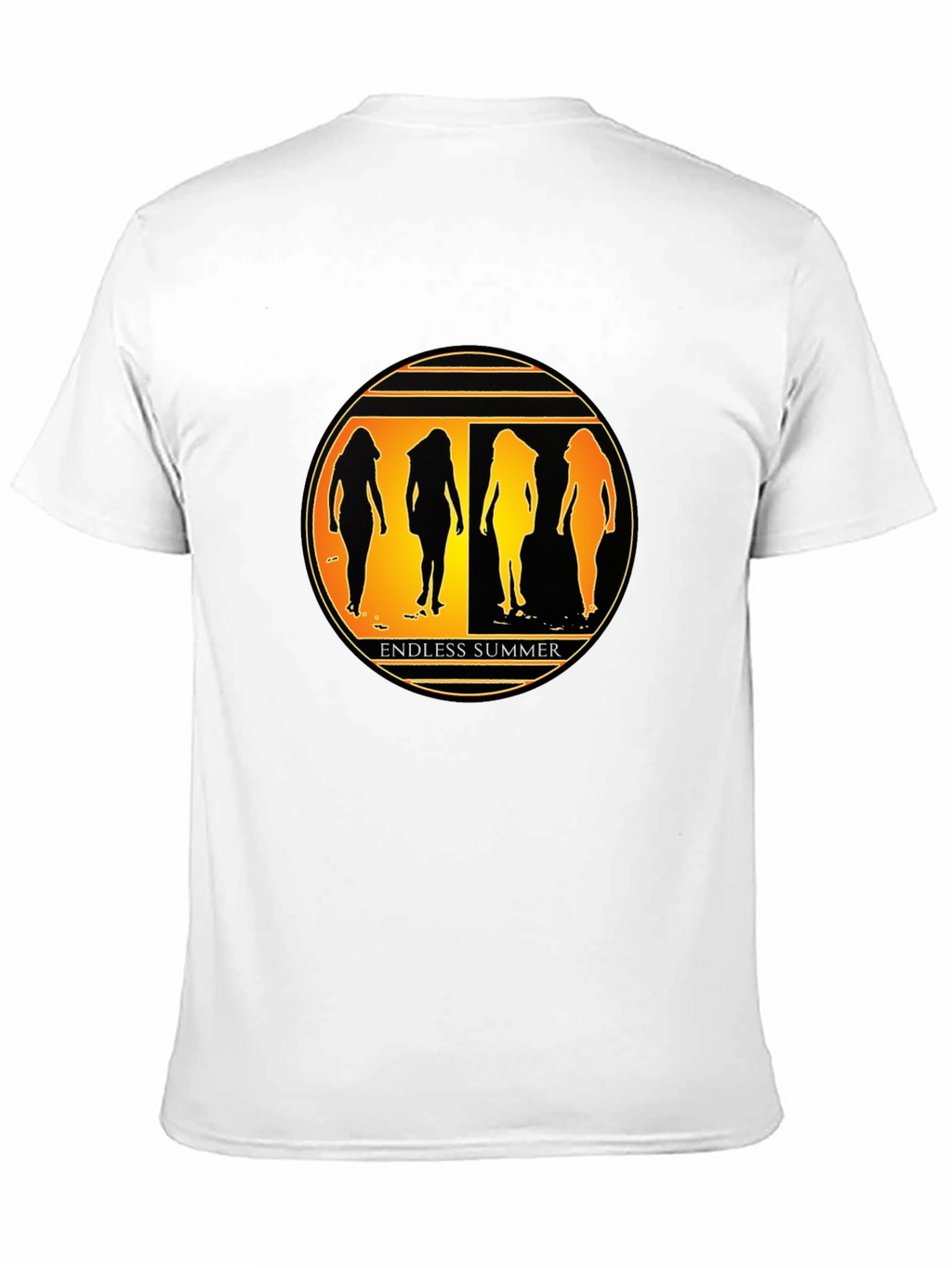 Endless Summer Graphic Tee - Stylish Black T-Shirt