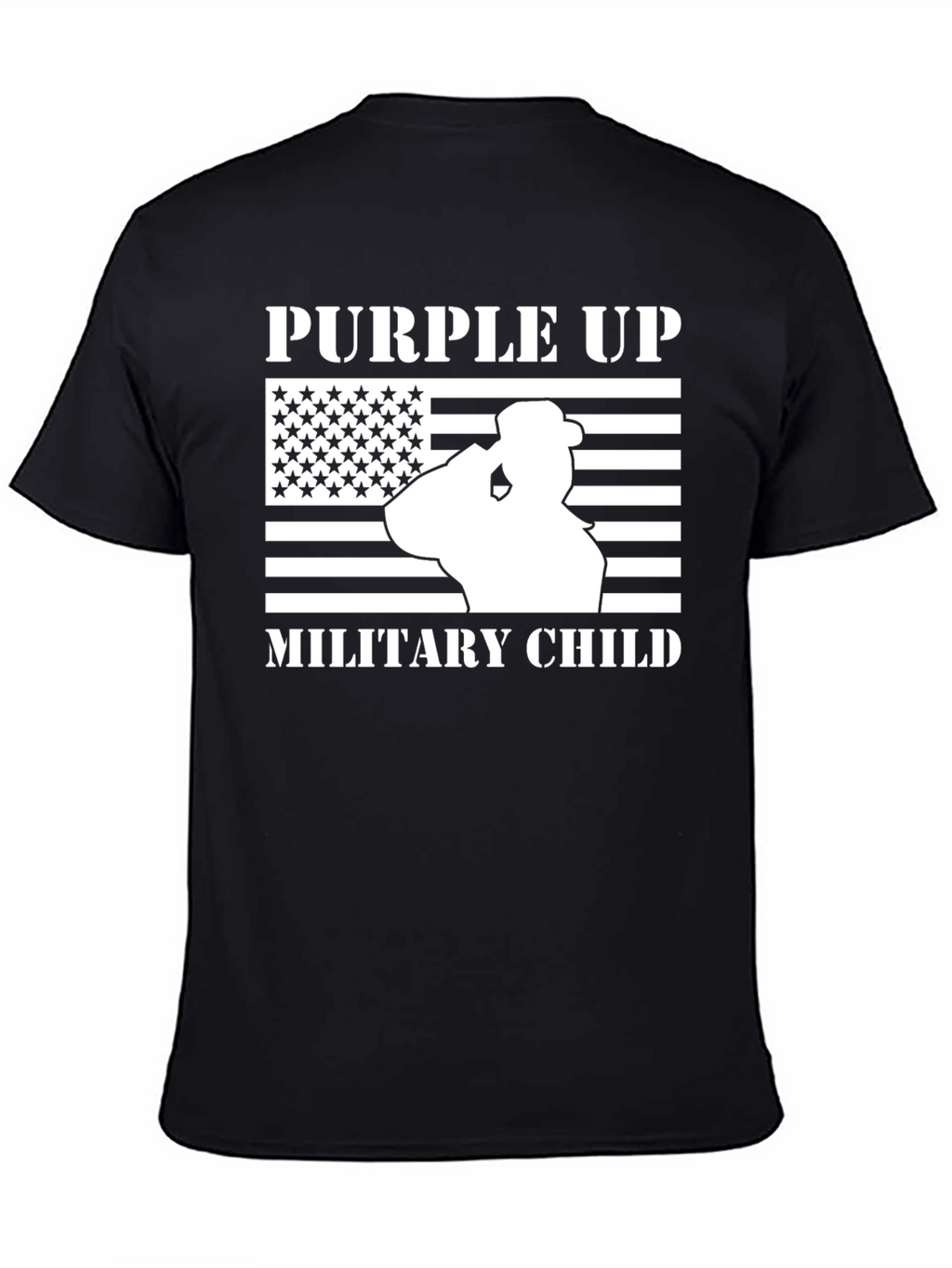 Purple Up Military Child T-Shirt