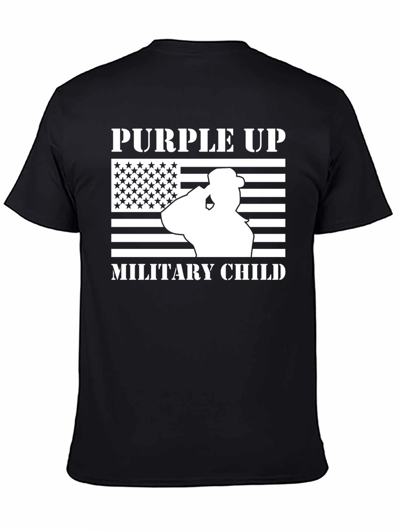 Purple Up Military Child T-Shirt