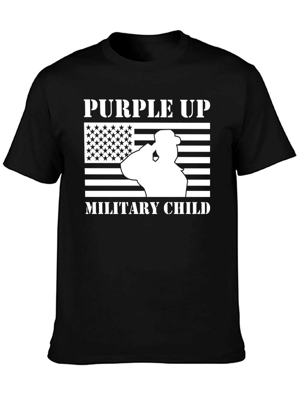 Purple Up Military Child T-Shirt
