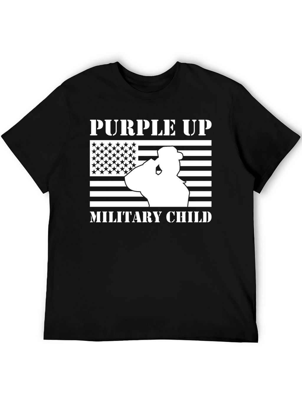 Purple Up Military Child T-Shirt