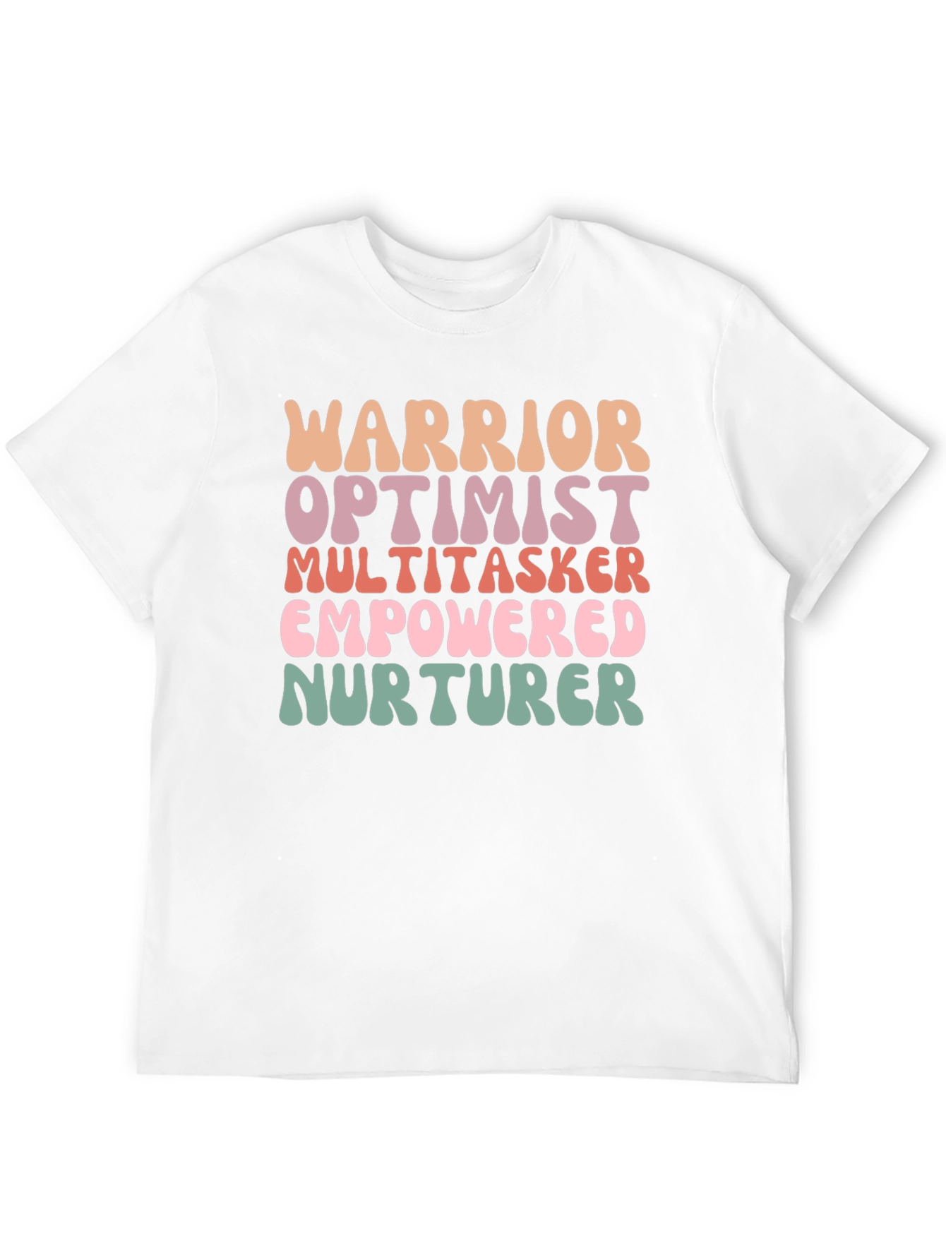 Empowered Woman Tee - Warrior Optimist Nurturer