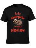 Bye Bye Kindergarten Sloth T-Shirt