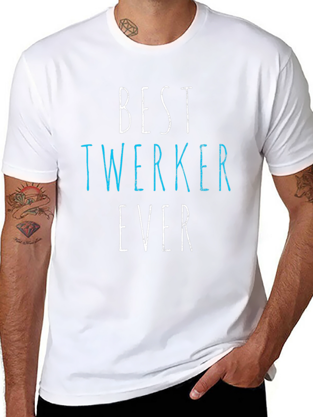 Best Twerker Ever Graphic T-Shirt - Funny Dance Tee