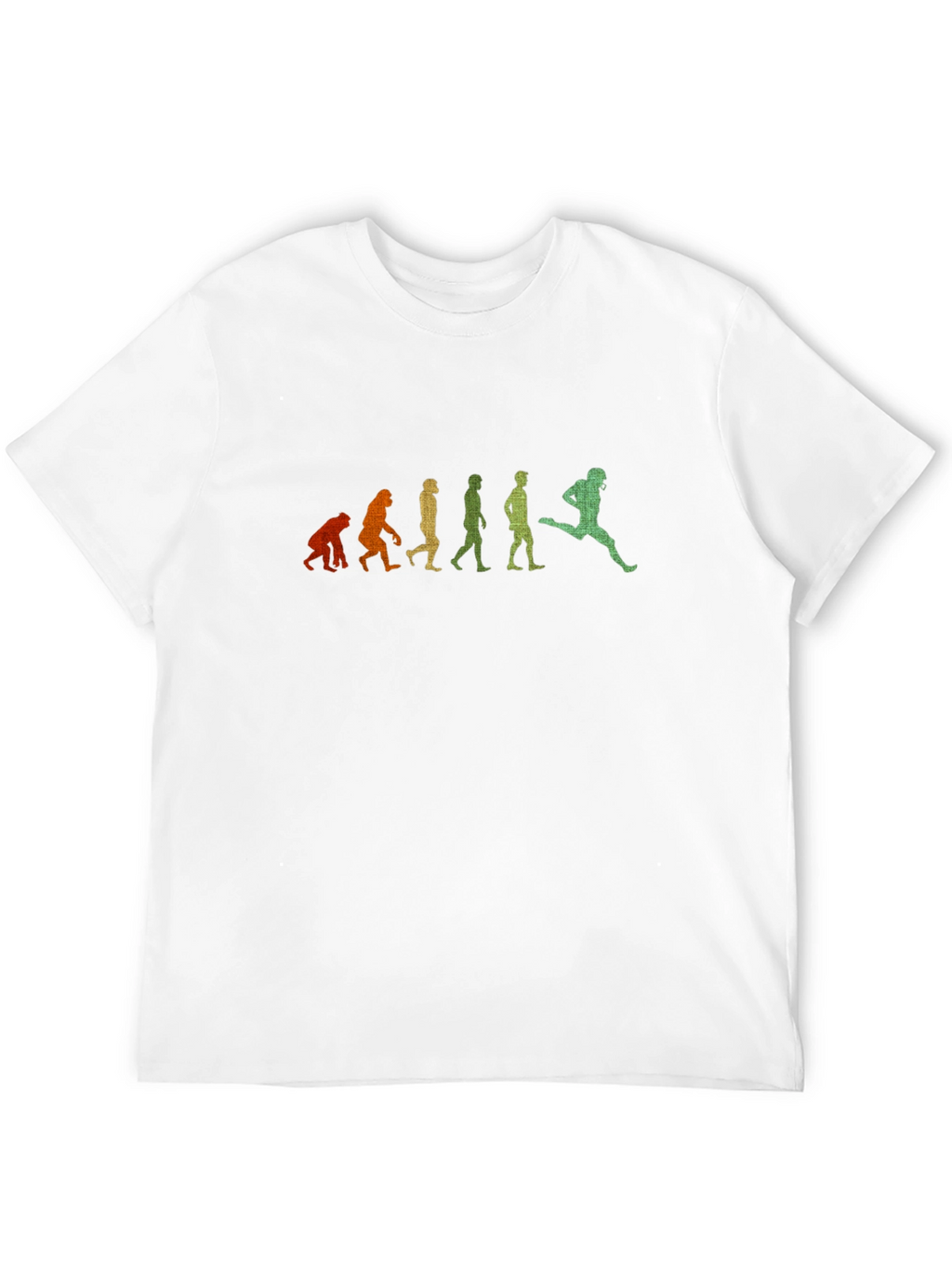 Evolution of Football T-Shirt - Black