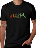 Evolution of Football T-Shirt - Black