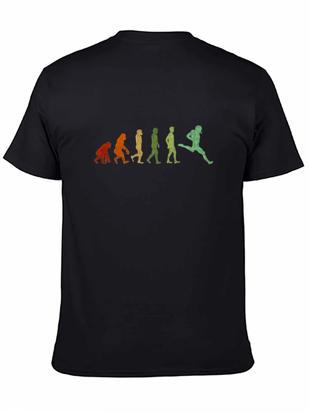 Evolution of Football T-Shirt - Black