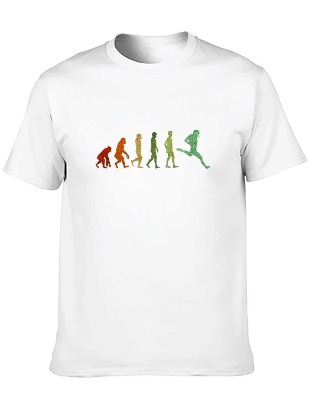 Evolution of Football T-Shirt - Black