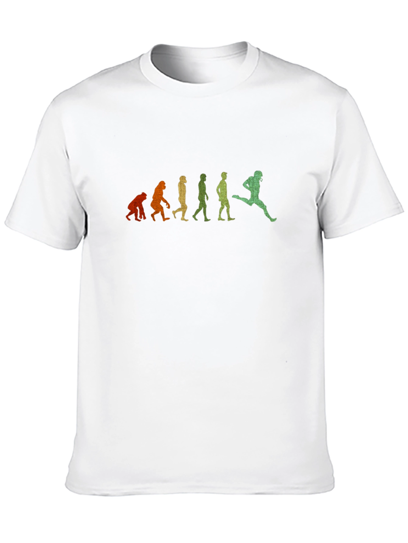 Evolution of Football T-Shirt - Black