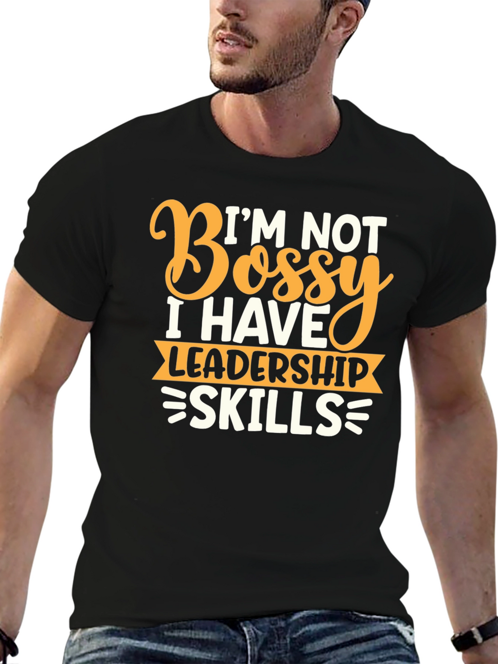 Funny Leadership Skills Graphic T-Shirt