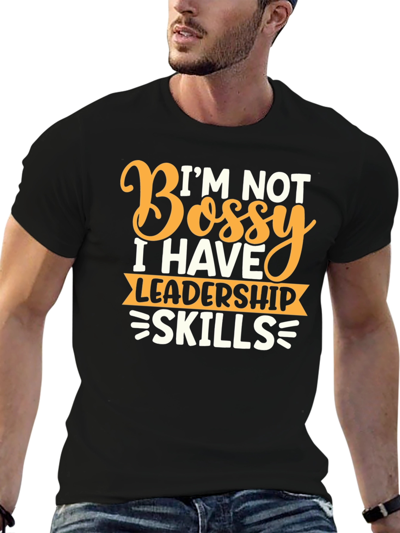 Funny Leadership Skills Graphic T-Shirt