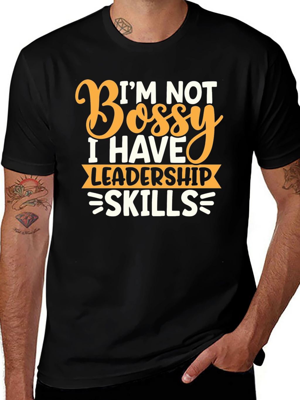 Funny Leadership Skills Graphic T-Shirt