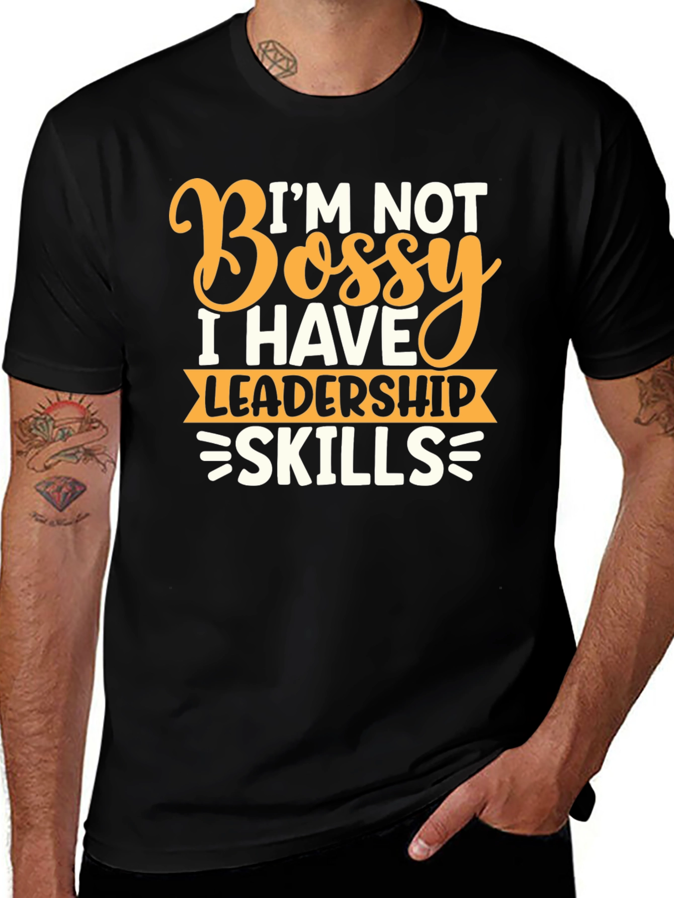 Funny Leadership Skills Graphic T-Shirt