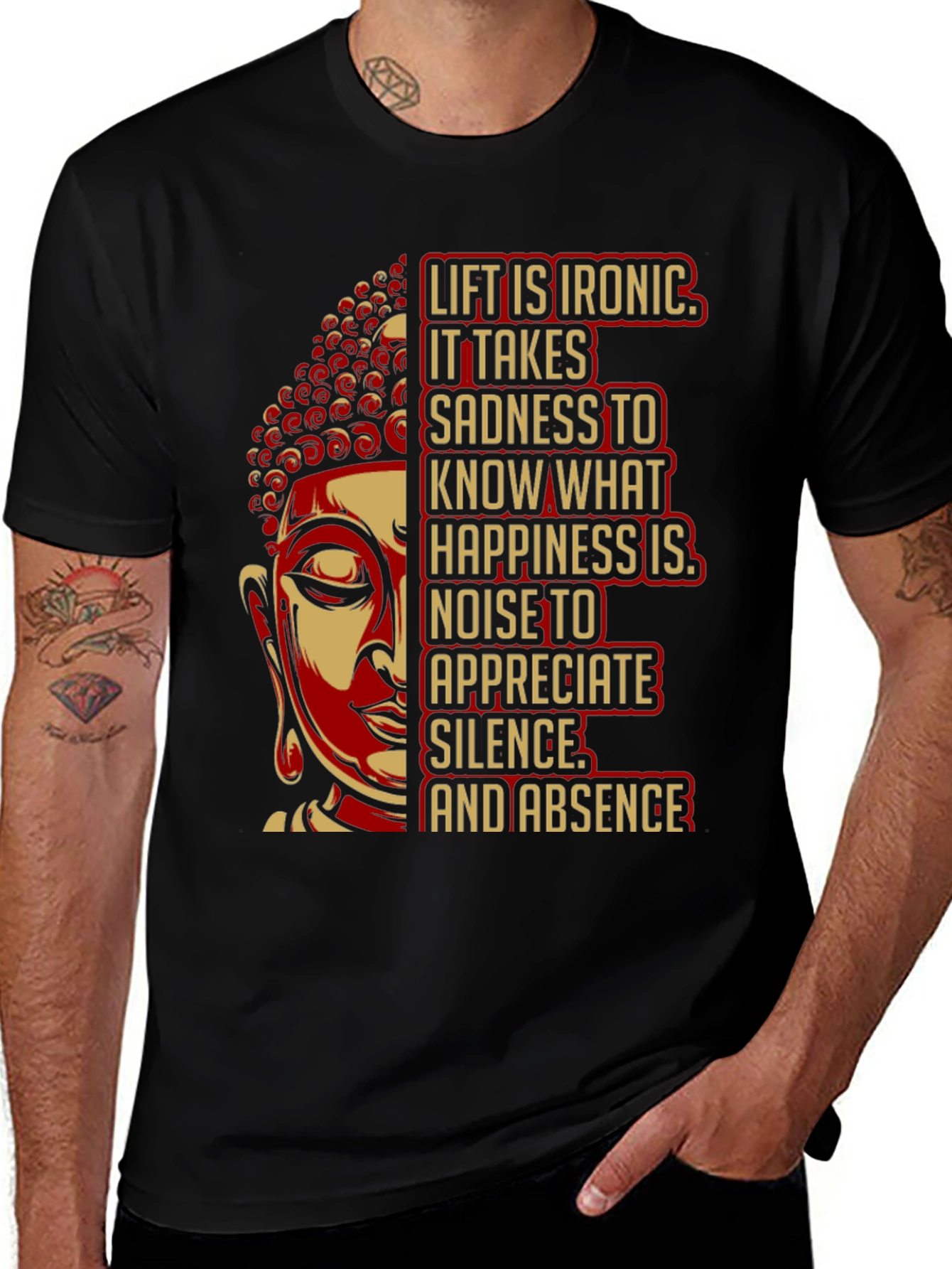 Buddha Quote Graphic T-Shirt