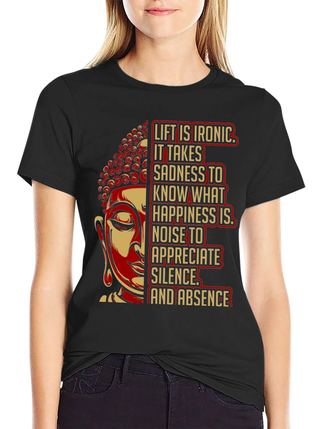 Buddha Quote Graphic T-Shirt