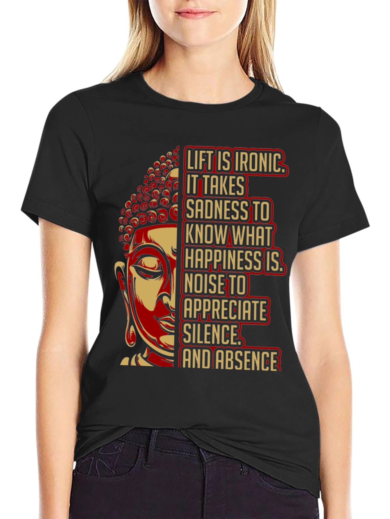Buddha Quote Graphic T-Shirt