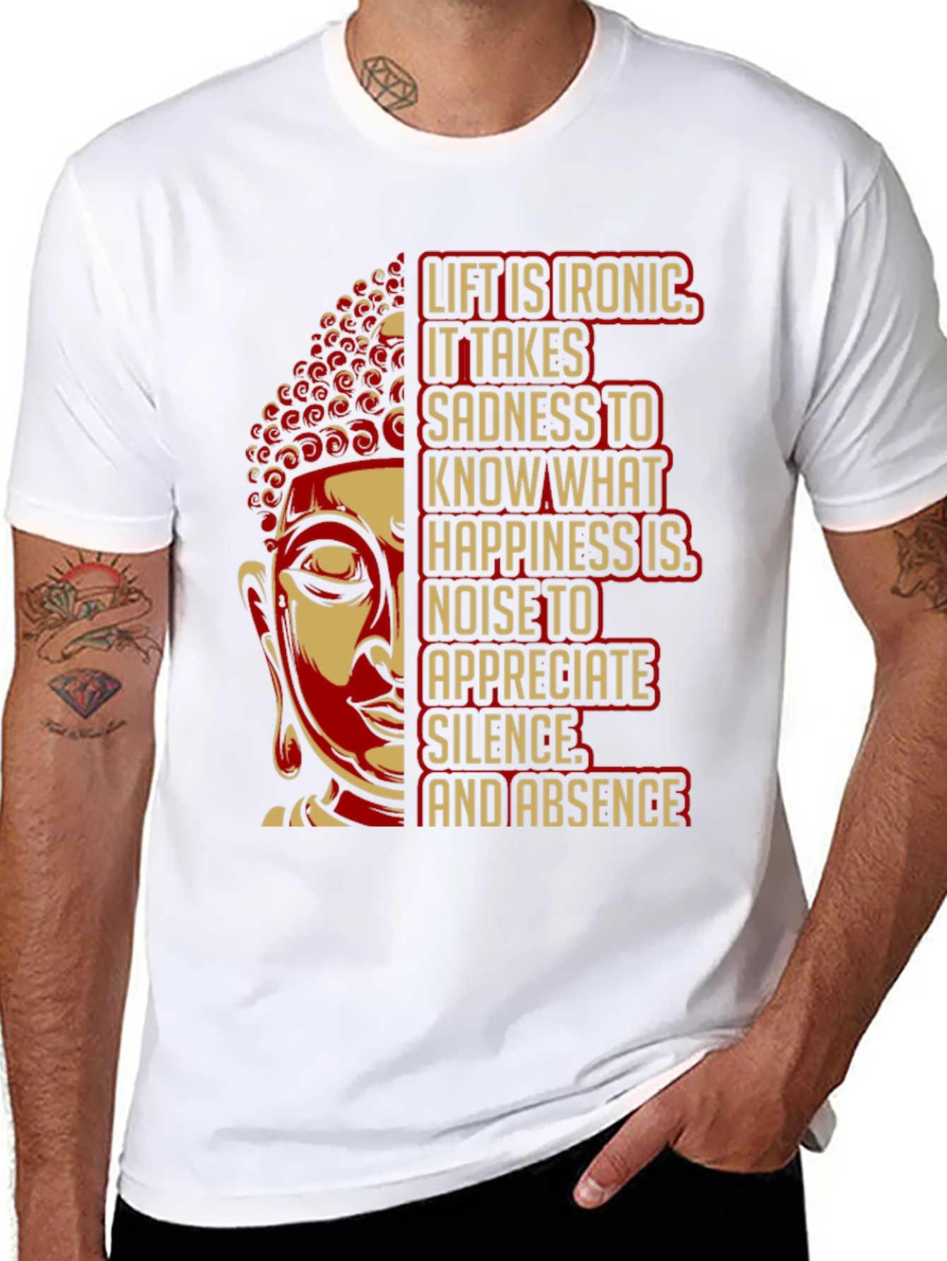 Buddha Quote Graphic T-Shirt