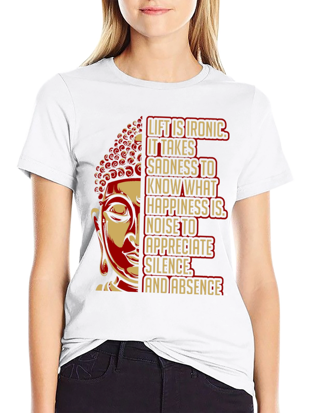 Buddha Quote Graphic T-Shirt