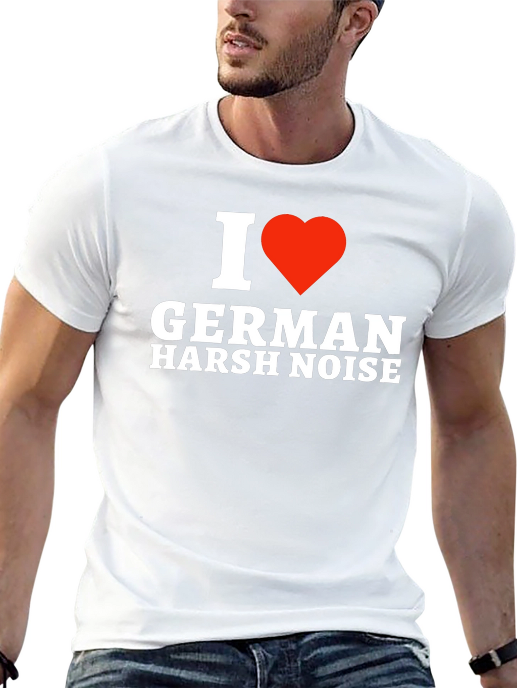 I Heart German Harsh Noise T-Shirt