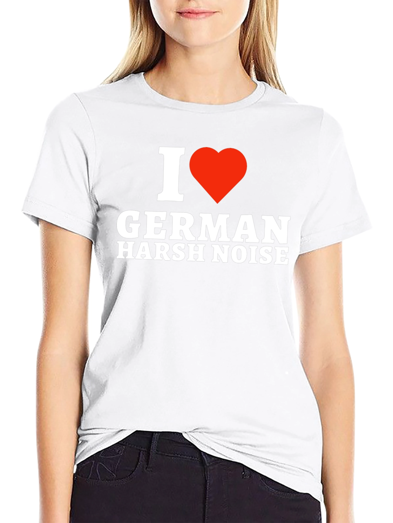 I Heart German Harsh Noise T-Shirt