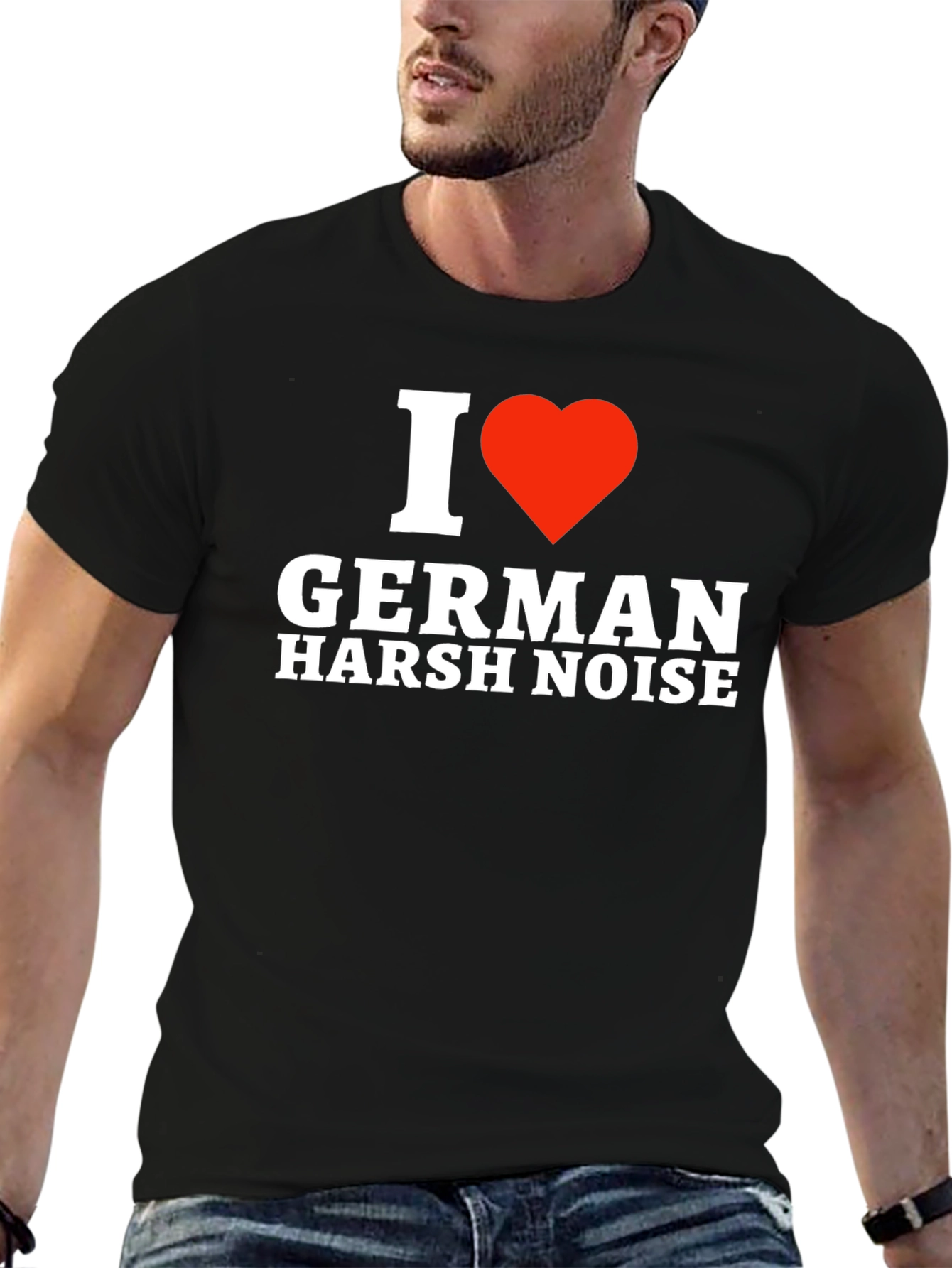 I Heart German Harsh Noise T-Shirt