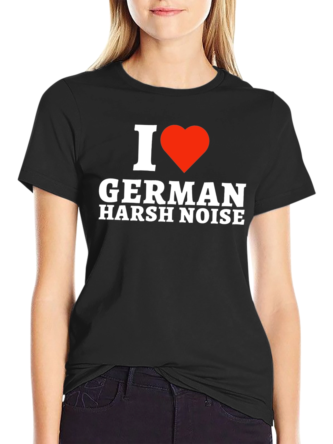 I Heart German Harsh Noise T-Shirt