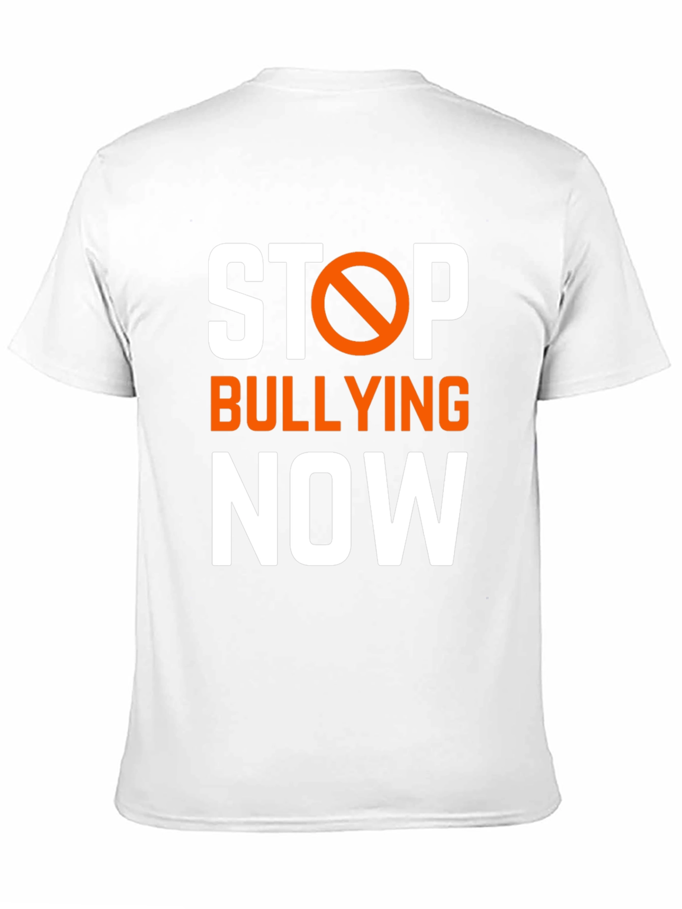 Stop Bullying Now Graphic Tee - Black Cotton T-Shirt
