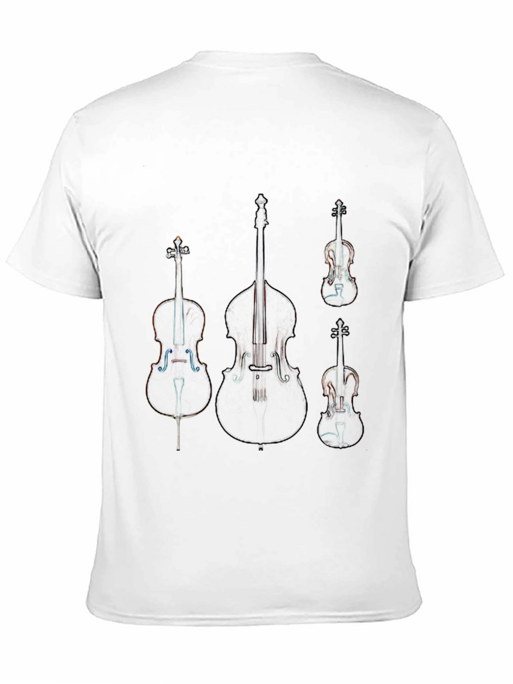 Music Lover Tee - String Instrument Design