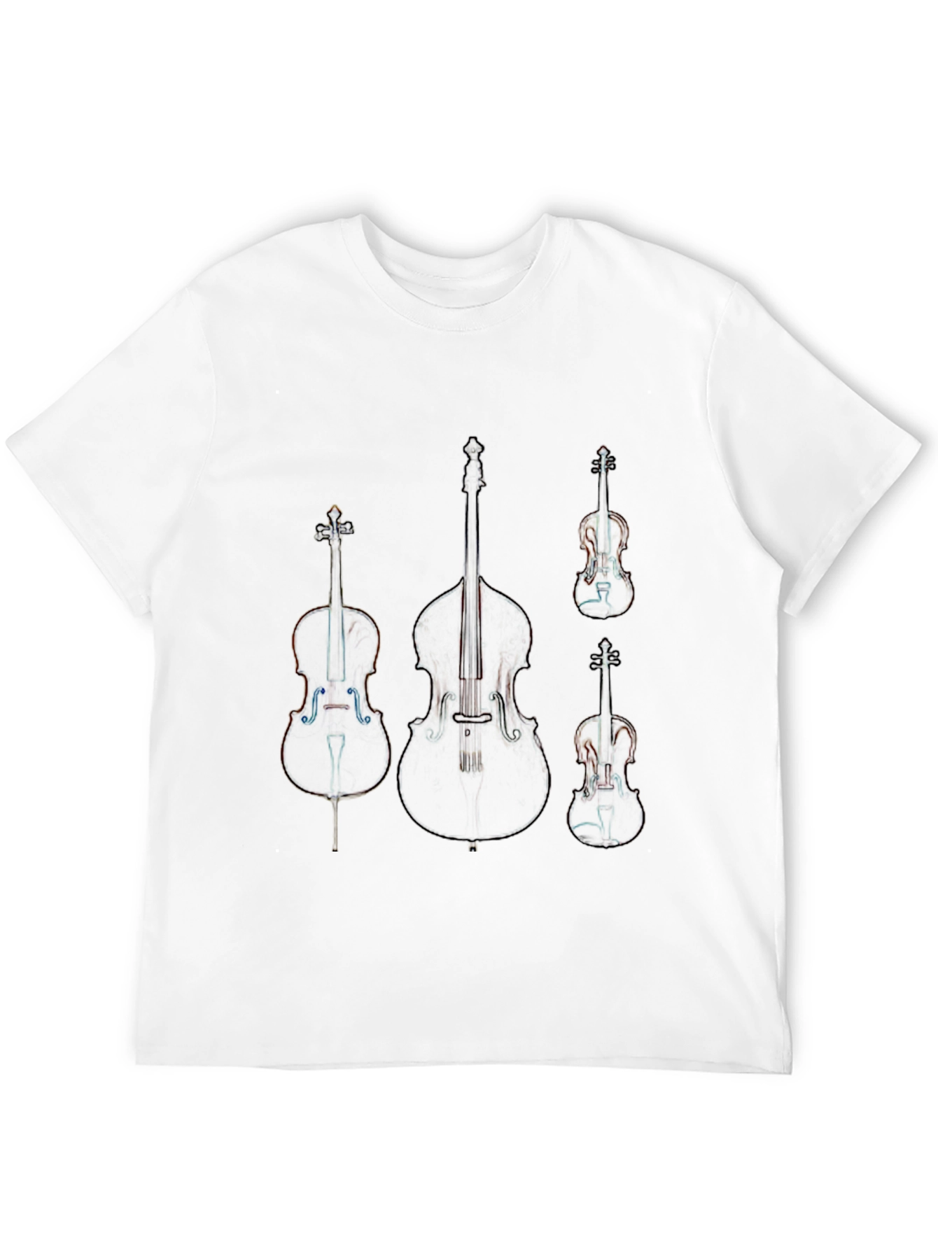 Music Lover Tee - String Instrument Design