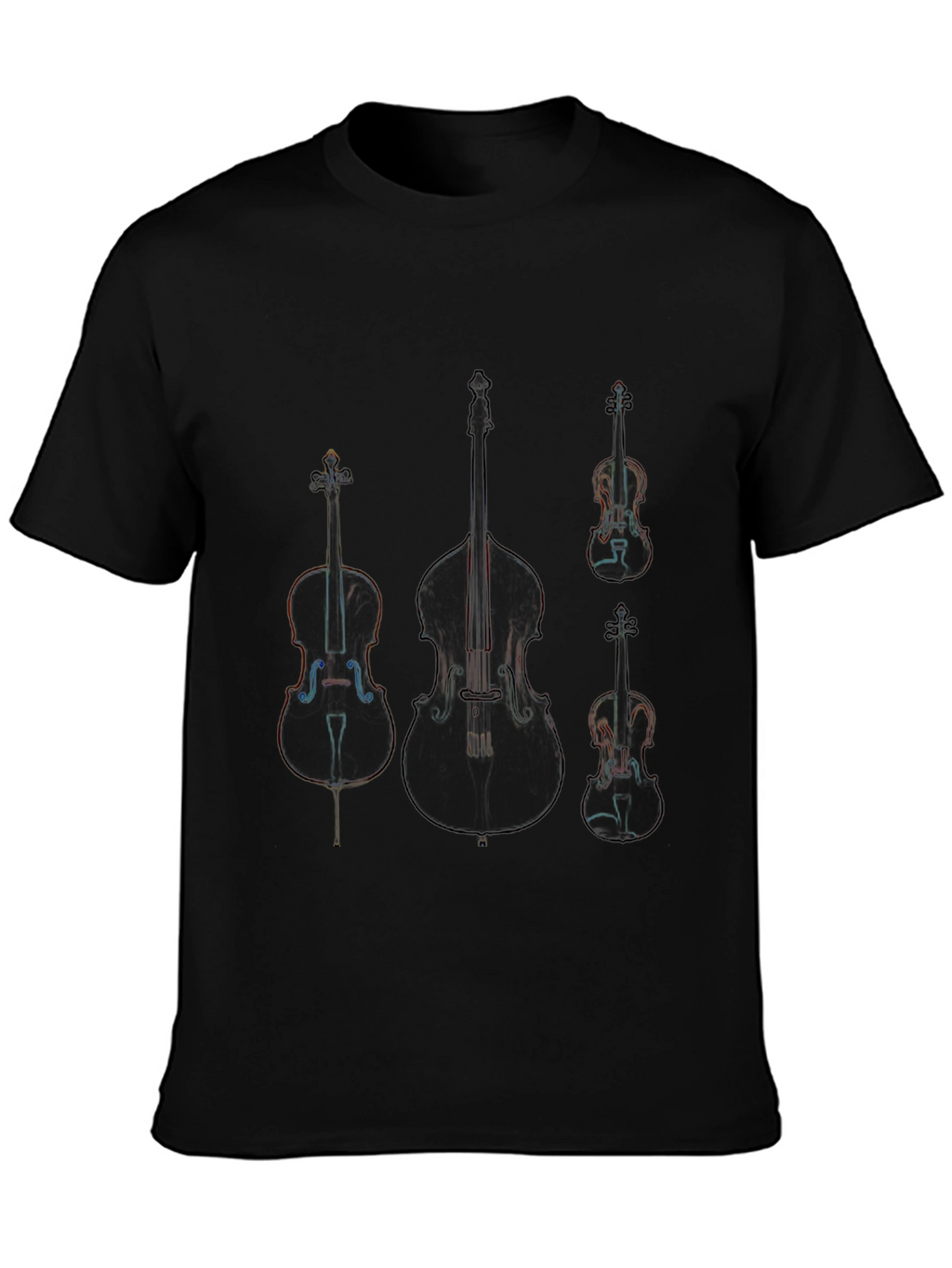 Music Lover Tee - String Instrument Design