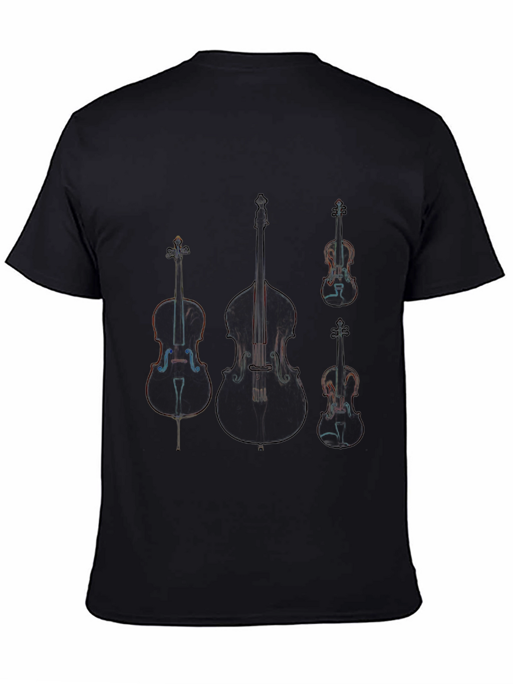 Music Lover Tee - String Instrument Design
