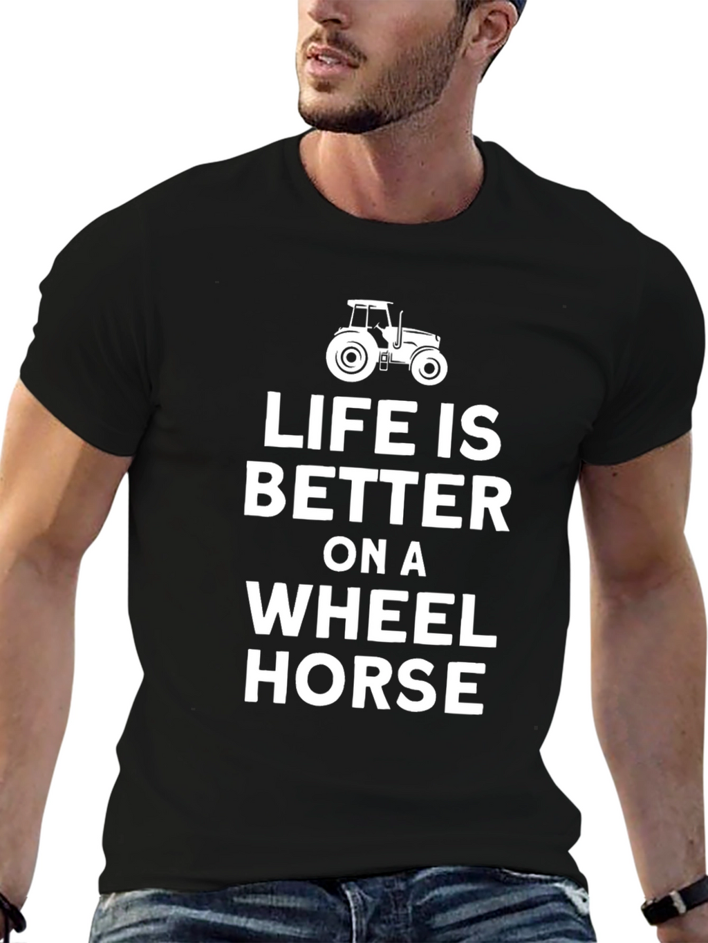 Life is Better on a Wheel Horse T-Shirt