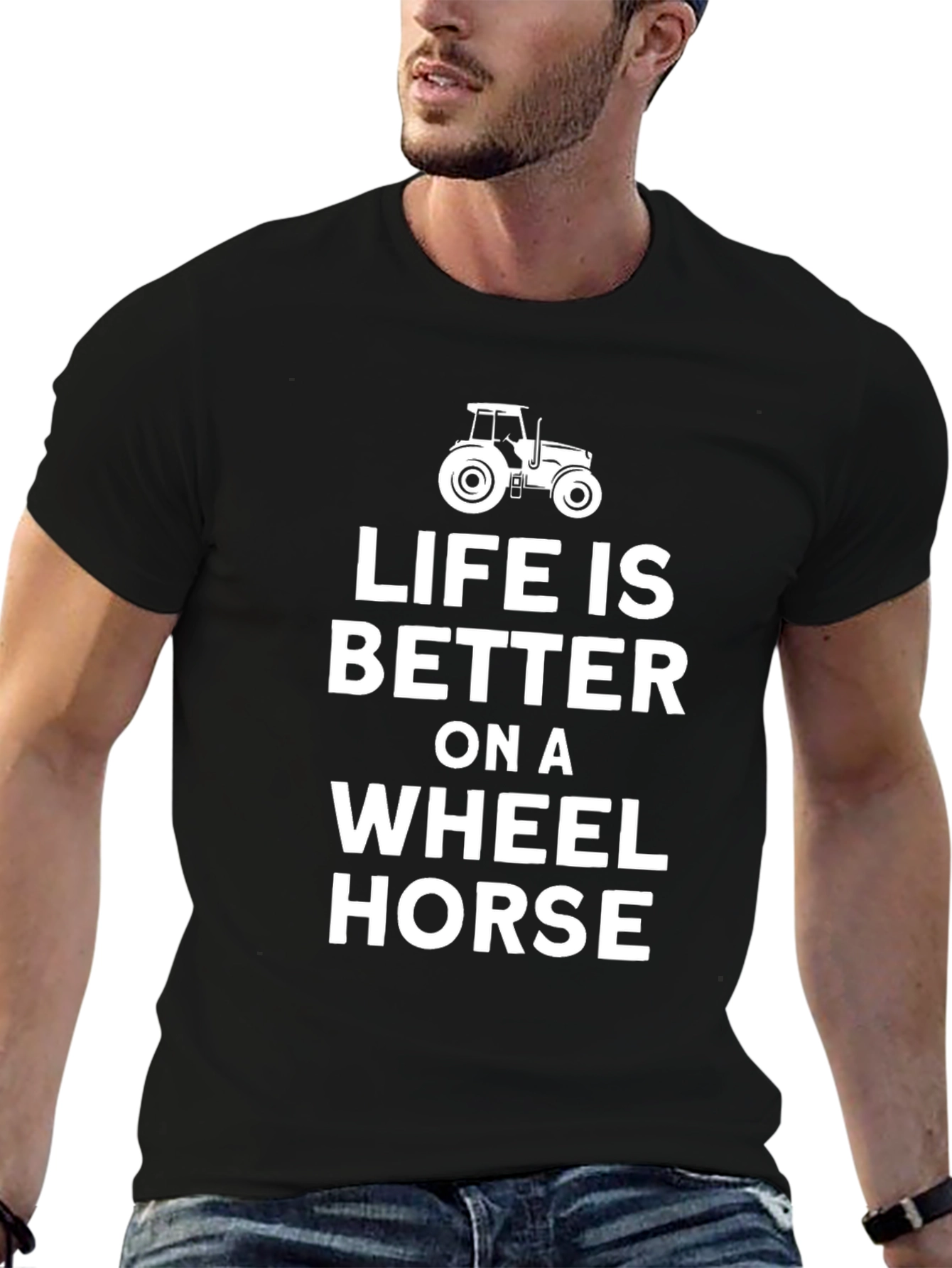 Life is Better on a Wheel Horse T-Shirt