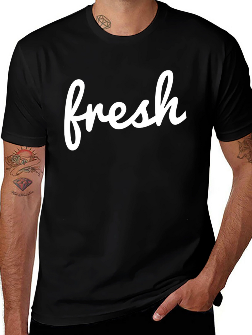 Fresh Graphic Tee - Modern Casual Style
