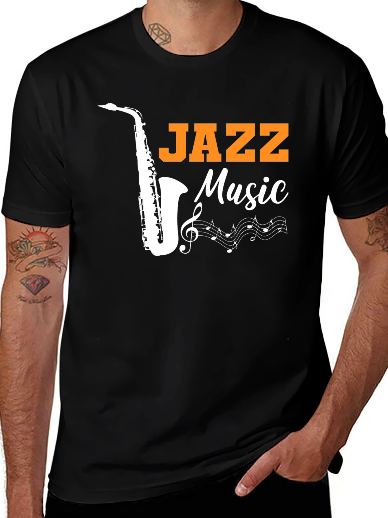 Jazz Music T-Shirt - Cool Design